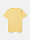 Denton Yellow Plain Jersey Crew Neck T-Shirt