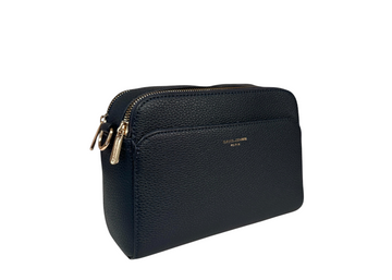 David Jones Twin Zip Camera Bag - Black