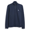 Sticker Pete Fleece Organic Cotton Quarter Zip Sweatshirt