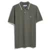 Organic Cotton Pique Polo Shirt With Tipped Collar