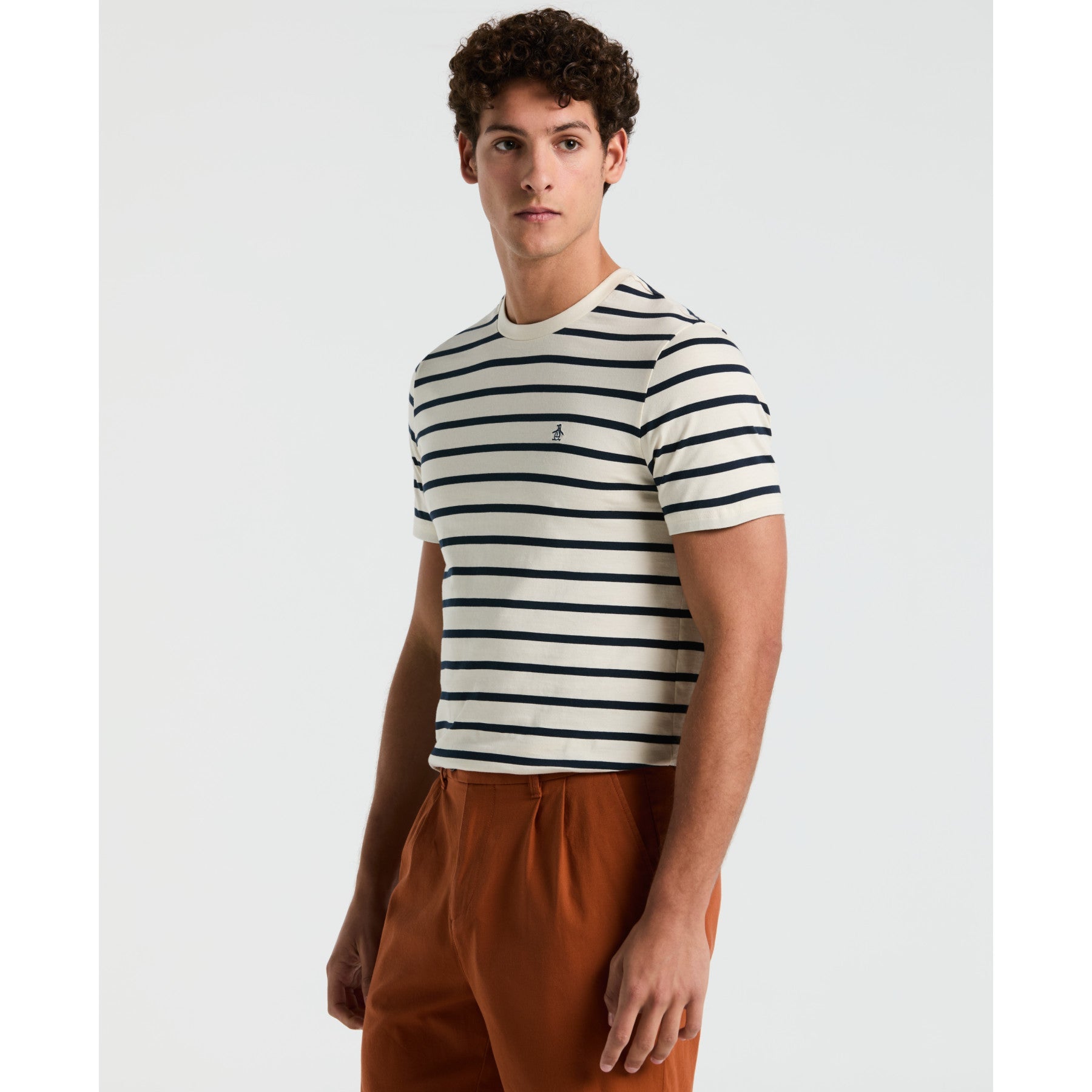 Breton Striped T-Shirt In Birch