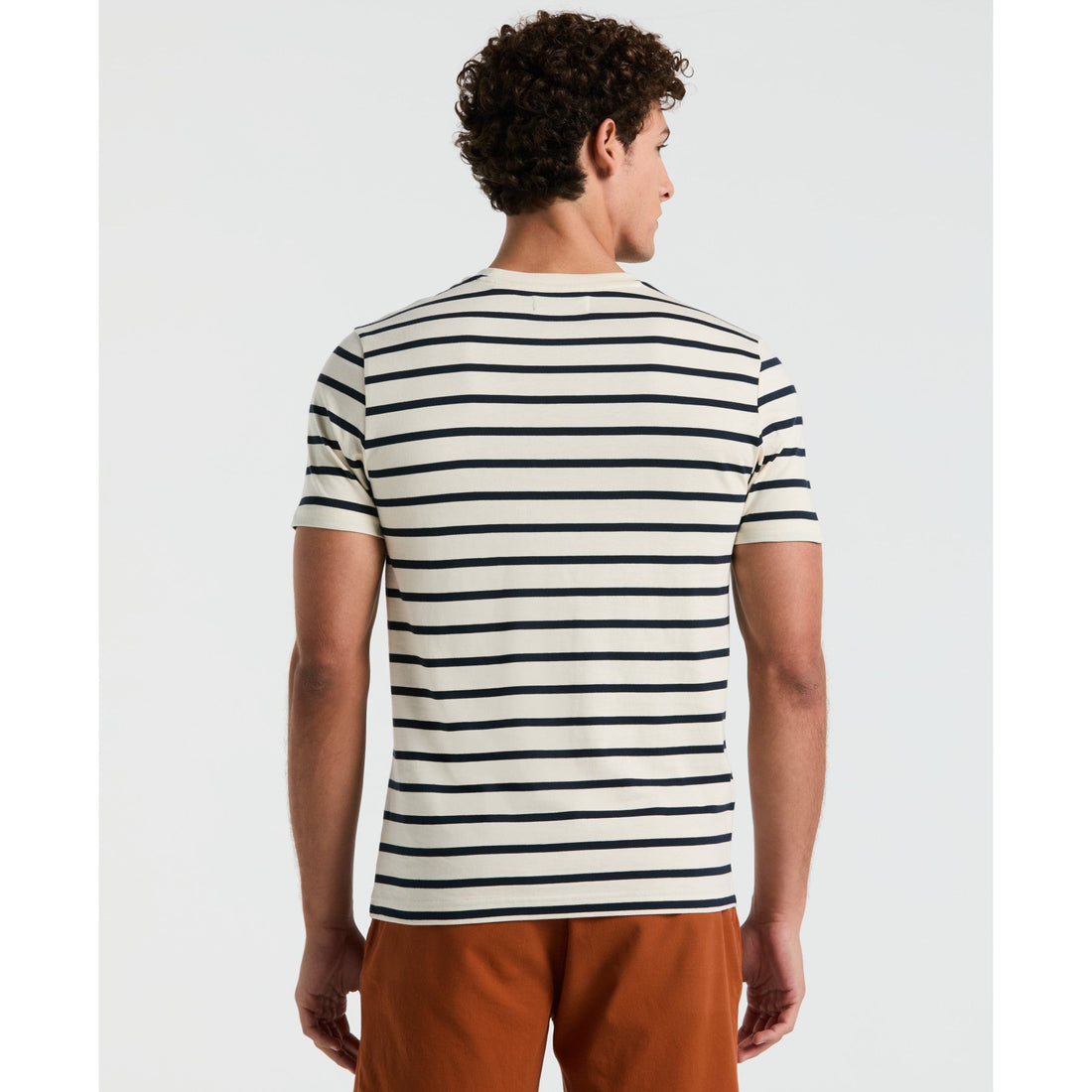 Breton Striped T-Shirt In Birch
