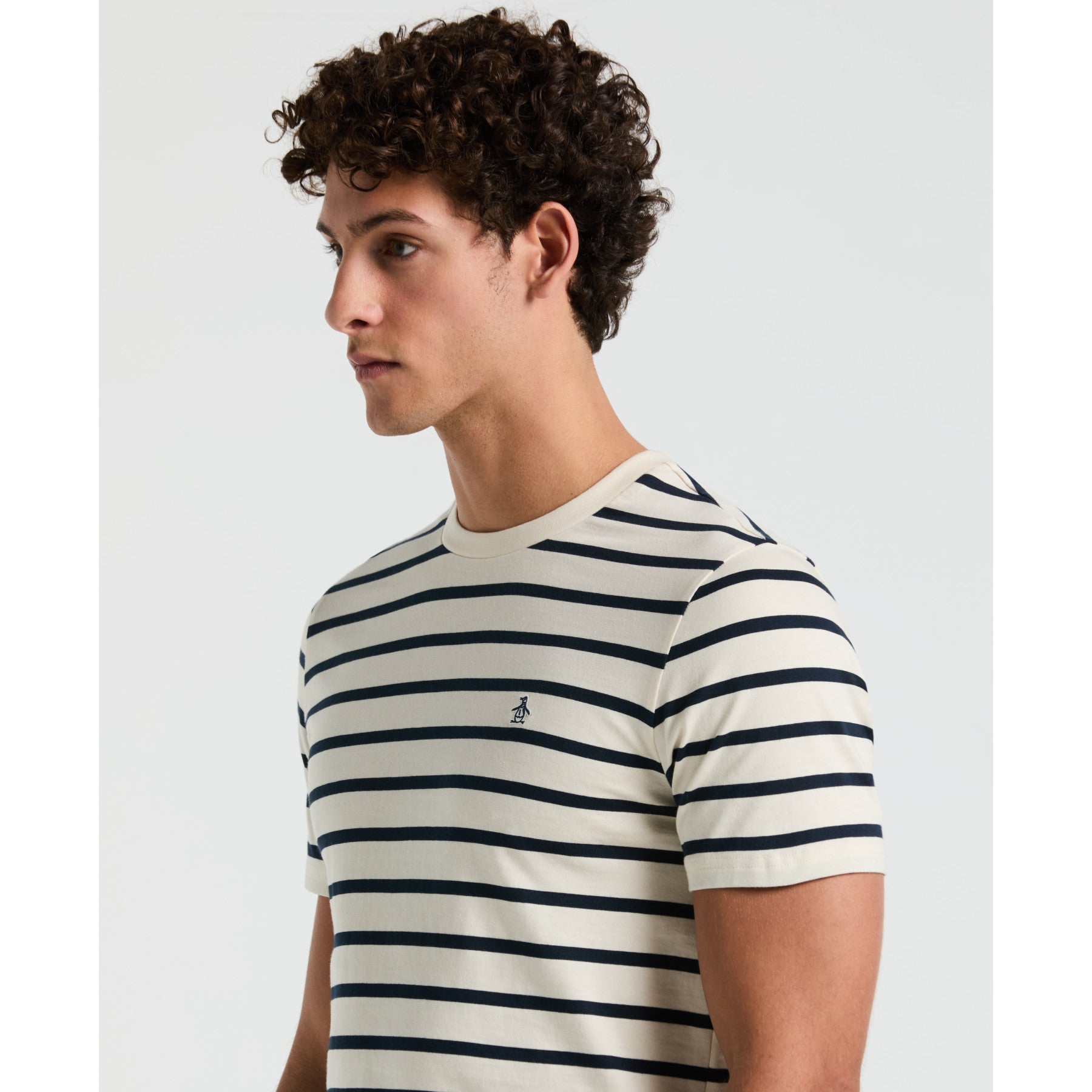 Breton Striped T-Shirt In Birch