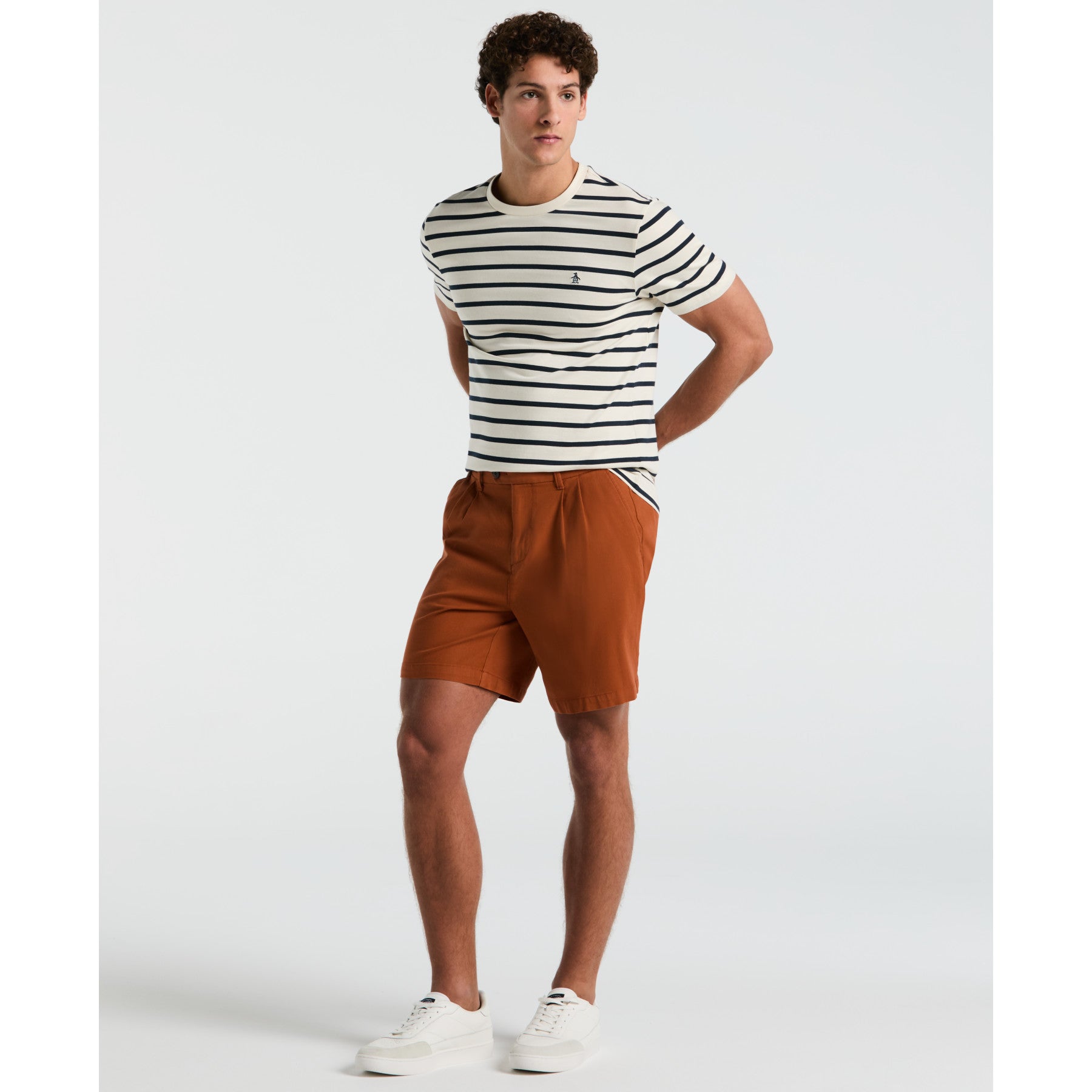 Breton Striped T-Shirt In Birch
