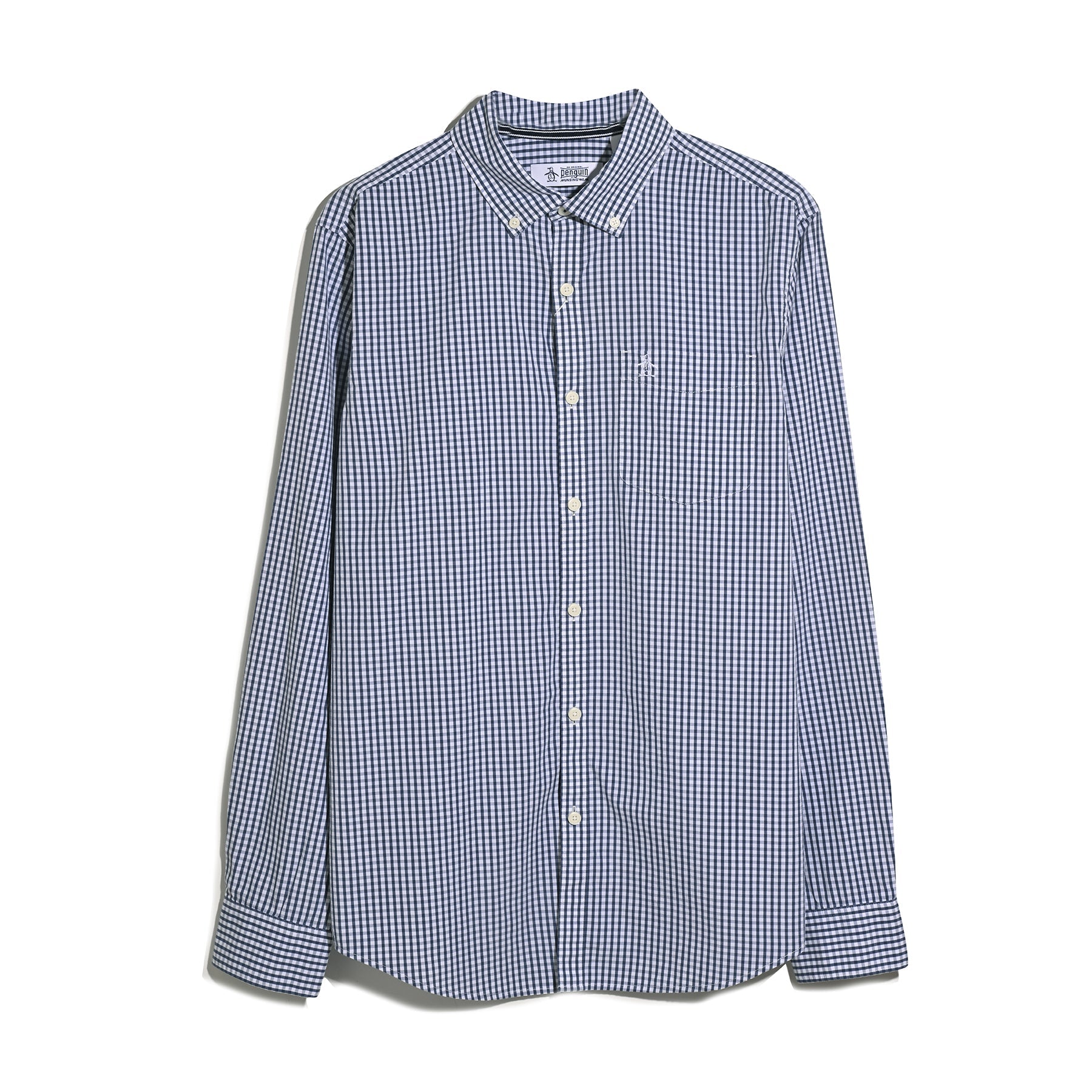 Gingham Shirt In Sargasso Sea