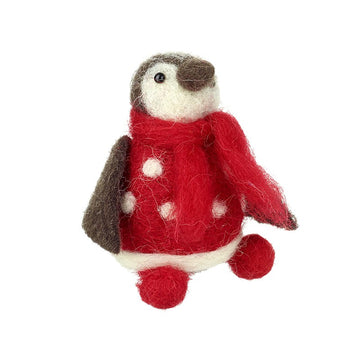 WOOL PENGUIN  DECORATION