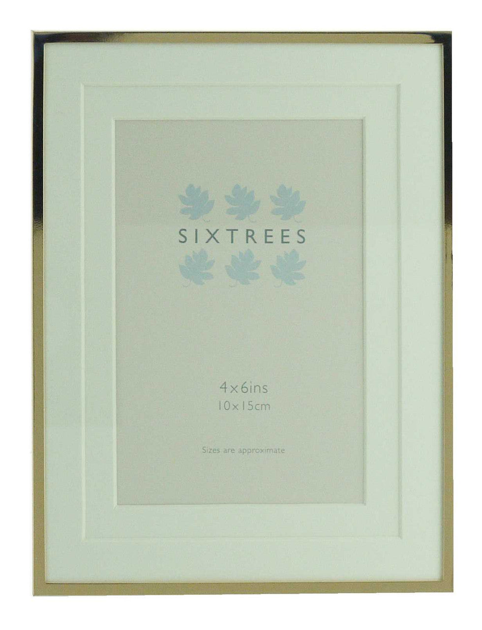 Sixtrees Park Lane Gold 6 x 4 inch Photoframe
