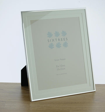 Sixtrees Park Lane Silver Plated 10x8 inch Photoframe