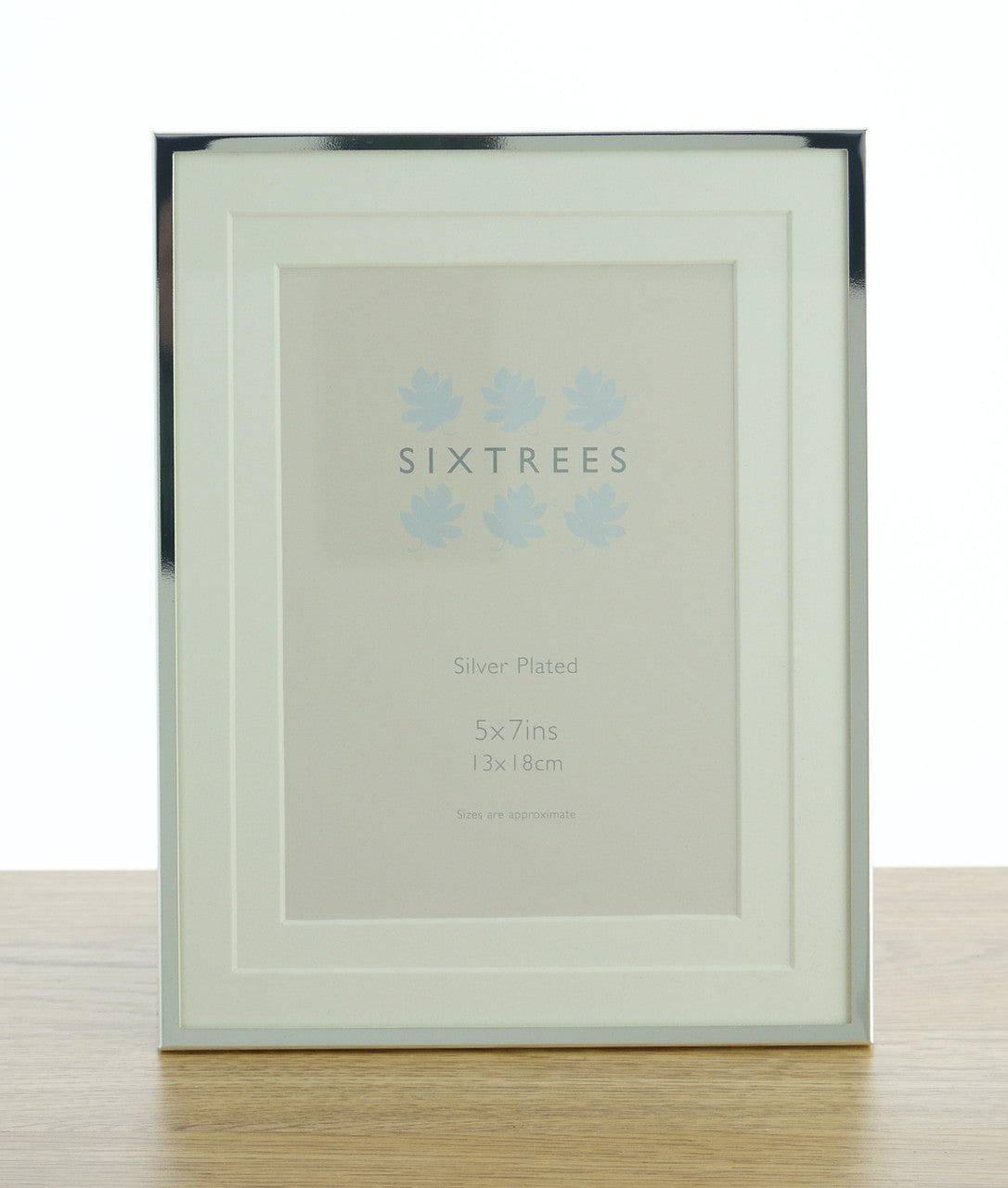 Sixtrees Park Lane Silver Plated 7x5 inch Photoframe