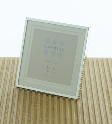 Sixtrees Park Lane Silver Plated 4x4 inch
