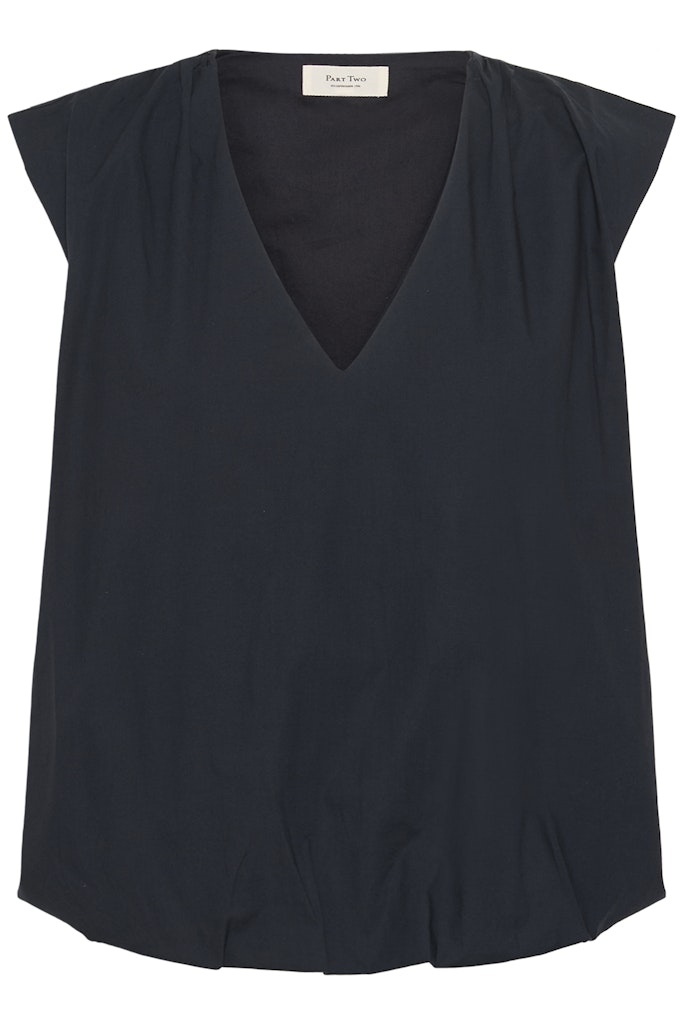 Part Two Didi Top - Dark Navy