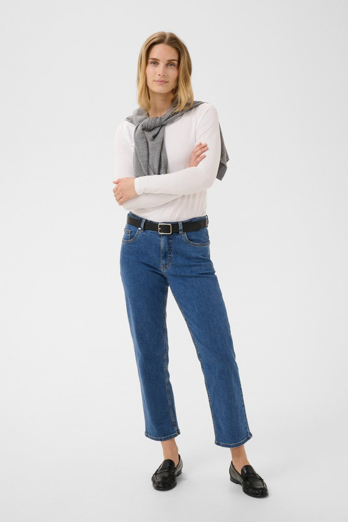 JudyasPW Jeans - Medium Dark Blue Denim