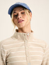 Southwold Oatmarl Button Down Striped Sweatshirt