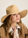 Seville Natural Straw Fedora Hat