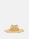 Seville Natural Straw Fedora Hat