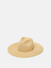 Seville Natural Straw Fedora Hat