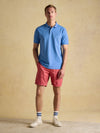 Woody Light Blue Cotton Pique Polo Shirt