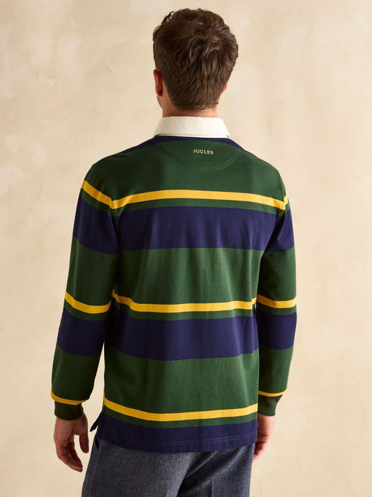 Rugby Club Green & Navy Shirt