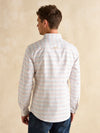 Oxford Cream Check Long Sleeve Classic Fit Shirt