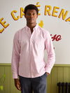 Oxford Pink Stripe Long Sleeve Classic Fit Shirt