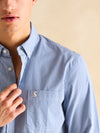 Poplin Blue Classic Fit Shirt