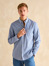 Poplin Blue Classic Fit Shirt