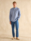 Poplin Blue Classic Fit Shirt