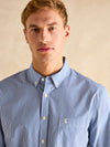 Poplin Blue Classic Fit Shirt