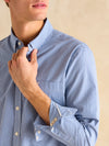 Poplin Blue Classic Fit Shirt