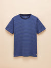 Everyday Blue Stripe Crew Neck T-Shirt