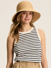 Harbour Cream & Navy Striped Jersey Vest