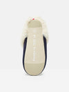 Slippet Luxe Navy Embroided Slippers