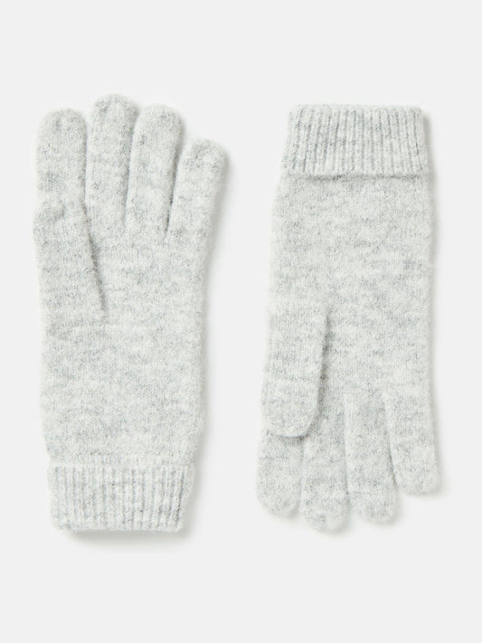 Caversham Grey Knitted Gloves