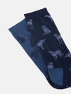 Kingsbury Blue/Navy Pack of Two Socks