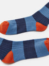 Gibson Blue/Navy Striped Socks