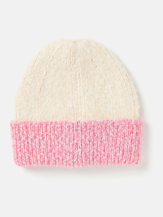 Wanderer Cream Knitted Beanie Hat