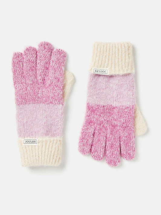 Wanderer Pink Knitted Gloves