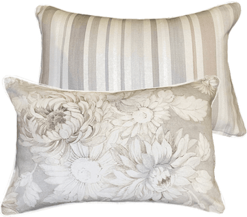 Malini Avila Rectangle Taupe Cushion - RUTHERFORD & Co