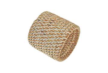 Rattan napkin ring