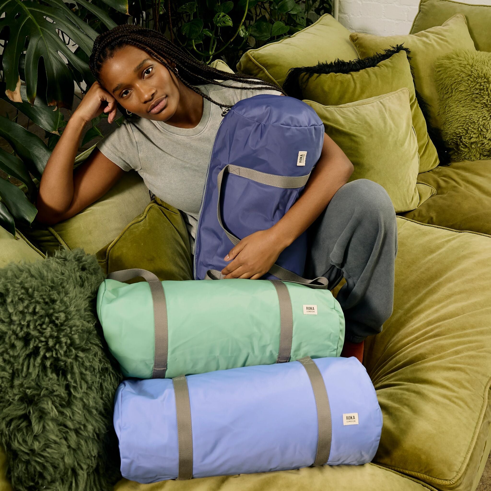 City Duffel Bag Medium Recycled Nylon