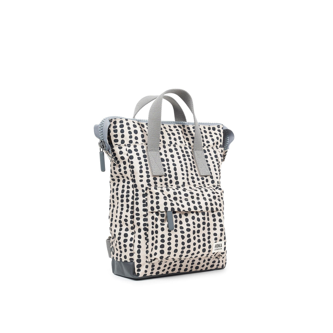 Bantry Backpack Small Recycled Canvas - Linear Dot