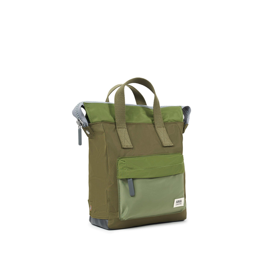Bantry Backpack Small Recycled Nylon - Military Tonal