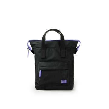 All Black Bantry Backpack Small Recycled Nylon - Simple Purple