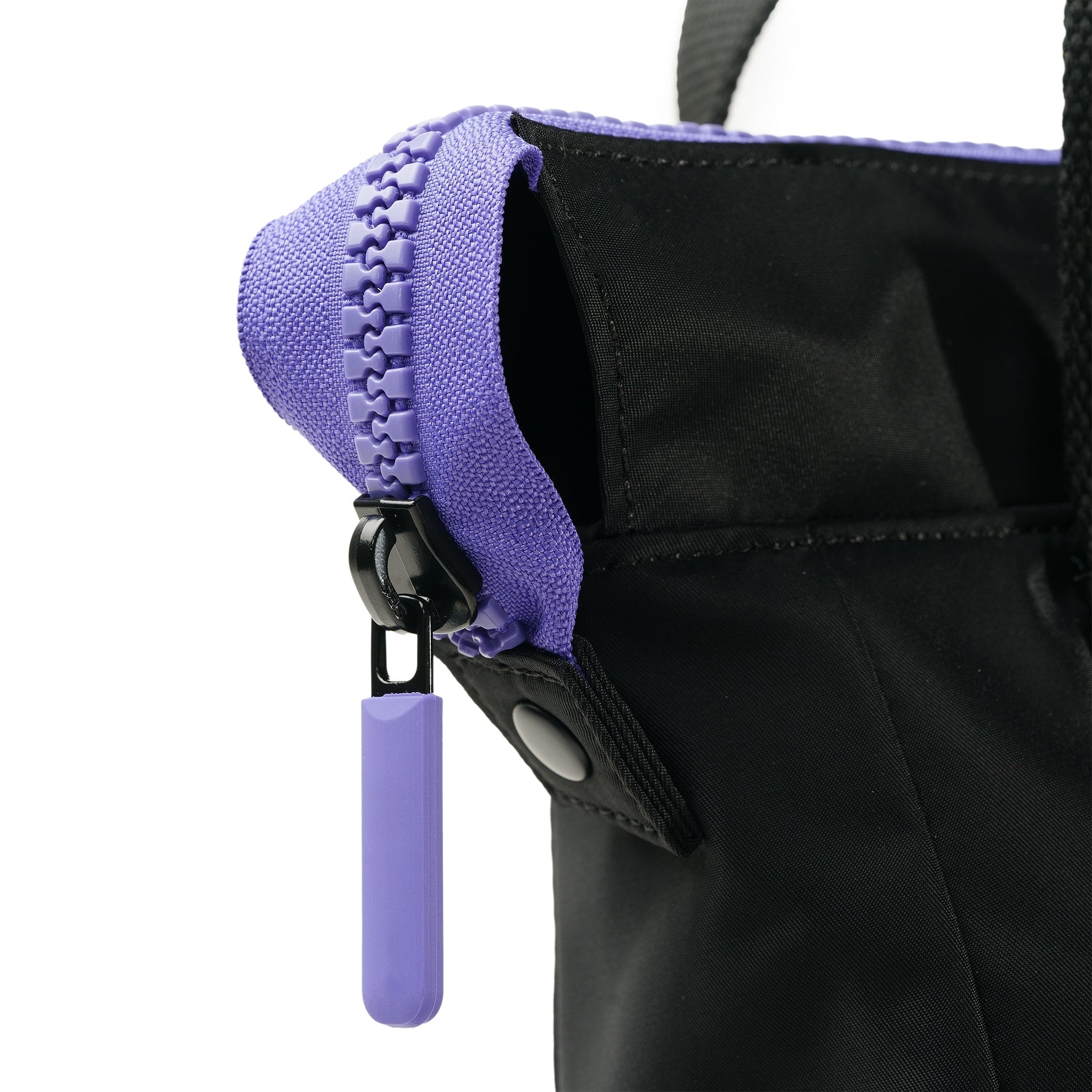 All Black Bantry Backpack Small Recycled Nylon - Simple Purple