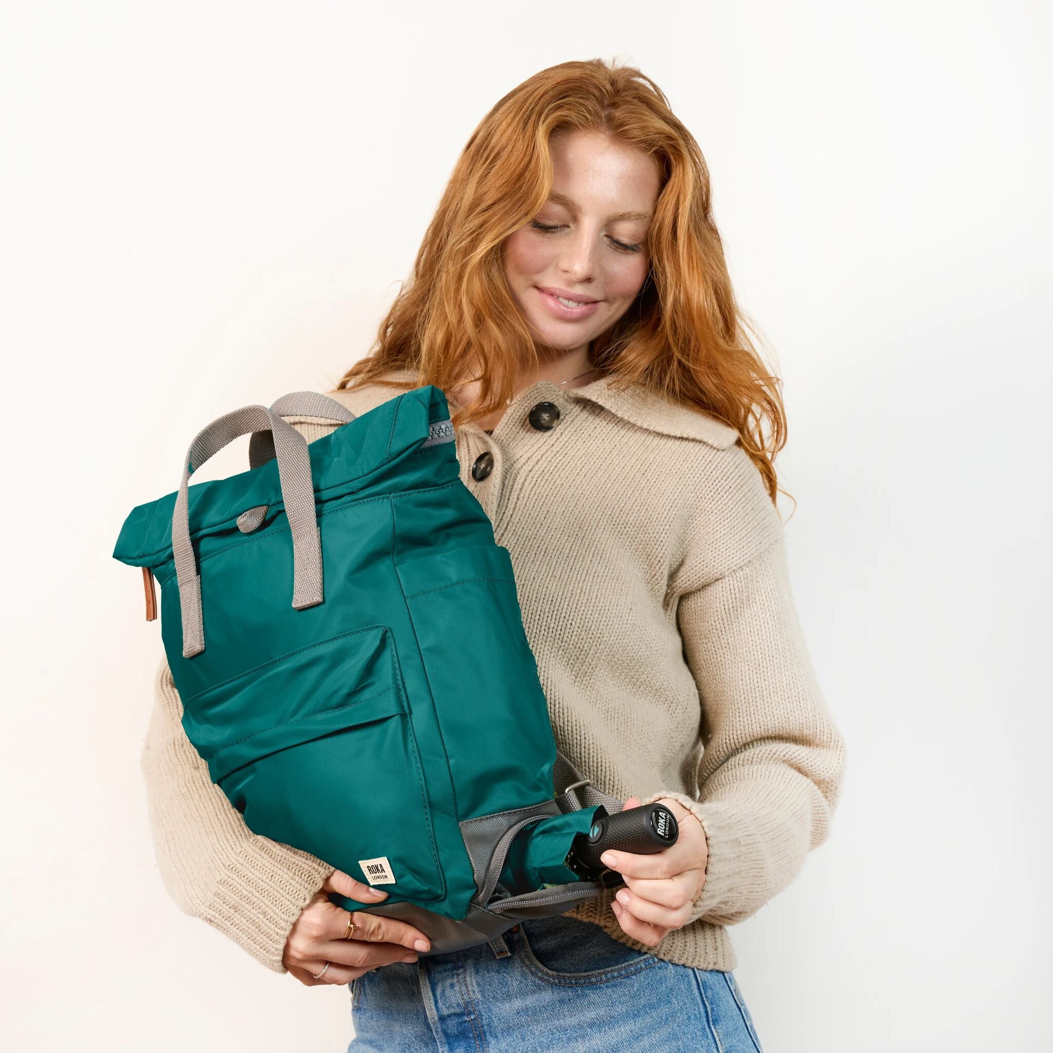 Bayswater Umbrella Backpack Medium Recycled Nylon