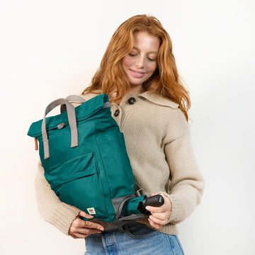 Bayswater Umbrella Backpack Medium Recycled Nylon - Teal