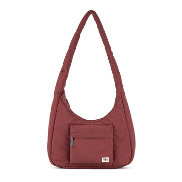 Belsize Crossbody Bag Medium Taslon - Bordeaux