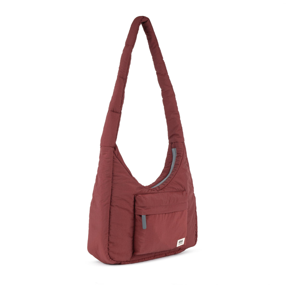 Belsize Crossbody Bag Medium Taslon - Bordeaux