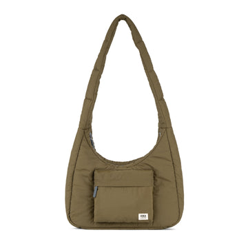 Belsize Crossbody Bag Medium Taslon - Moss
