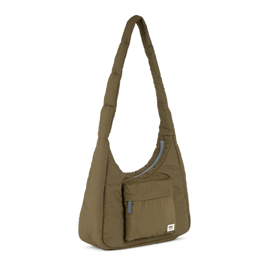 Belsize Crossbody Bag Medium Taslon - Moss